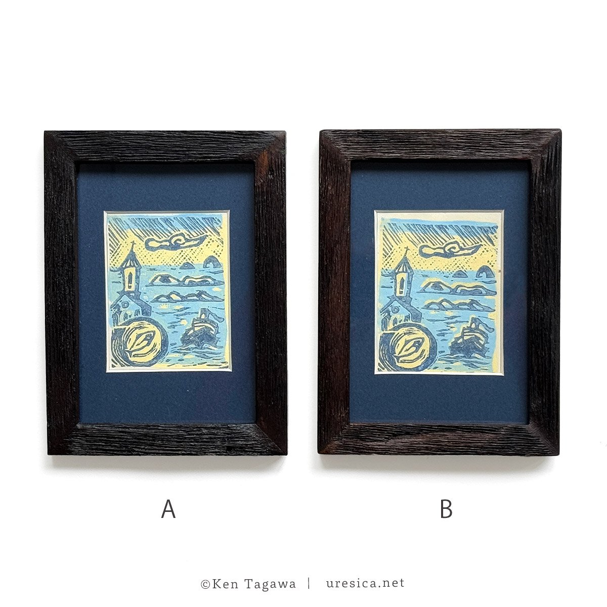 (稀)新板長崎風景版画帖田川憲一版画22枚入り完品昭和9年出版限定200内120 新板長崎風景 : 田川憲一版画集 （※難あり 版画23枚の内、9枚