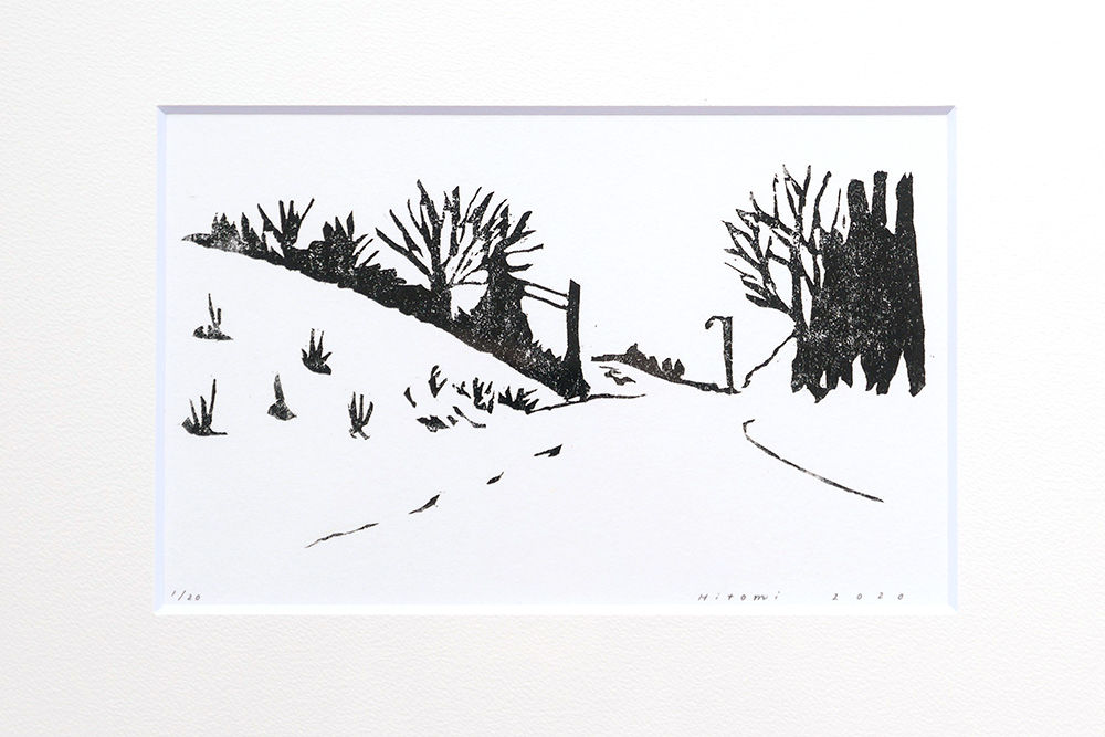 平岡　瞳　木版画　富士山 平岡瞳 木版画 10 | URESICA