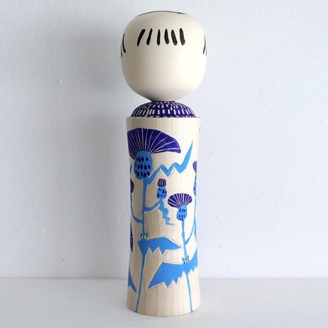 竹上妙「今宵よい夜」こけし（大）