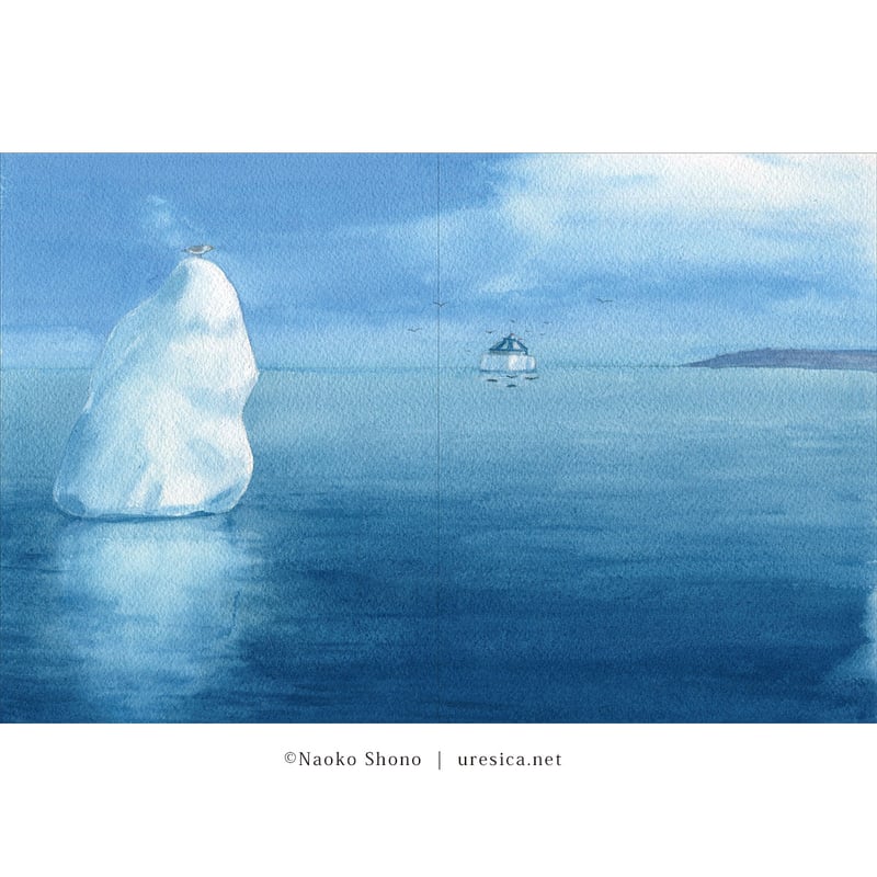 庄野ナホコ「Books & Birds」展 原画 美品 庄野ナホコ作品集