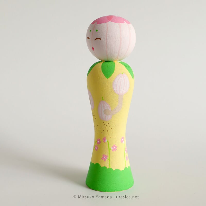 山田美津子「フクロナデシコちゃん」こけし | URESICA