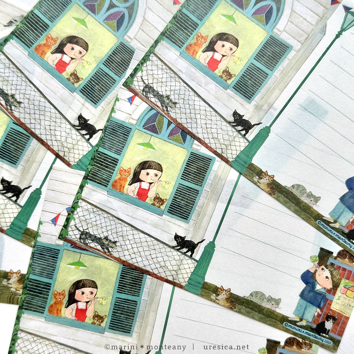 marini＊monteany レターペーパー | URESICA