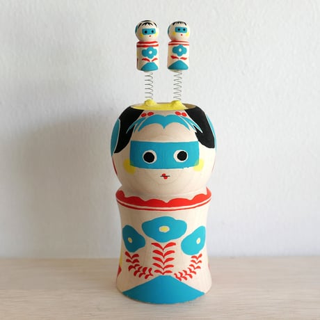 死後くん「びょんびょん」こけし
