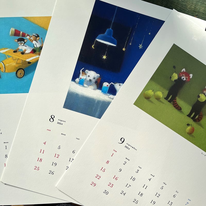 〘美品〙幸せを呼ぶ熊野人形たつ　純金カレンダー 2024 美品〙幸せを呼ぶ熊野人形たつ 純金カレンダー 2024