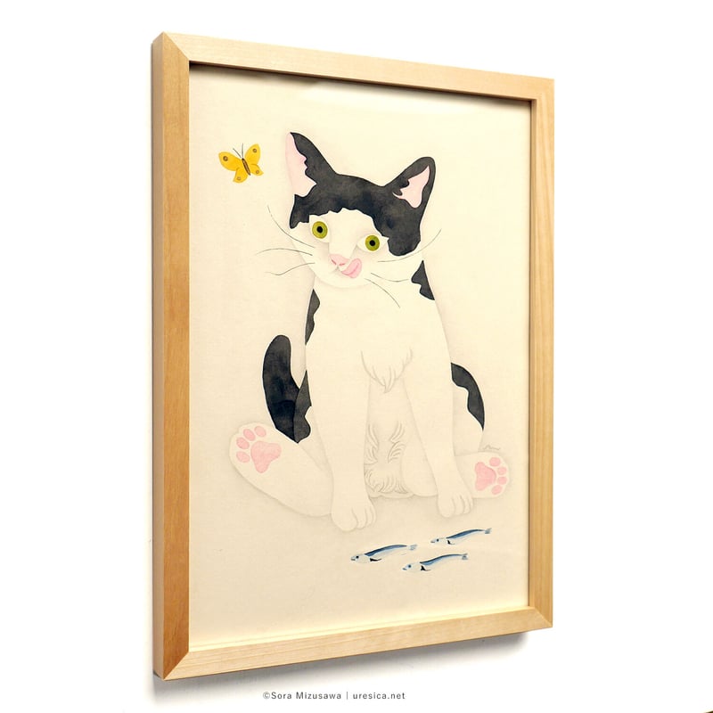 絵画　「常識知らず」 水沢そら「にぼしはそんなに」 | URESICA