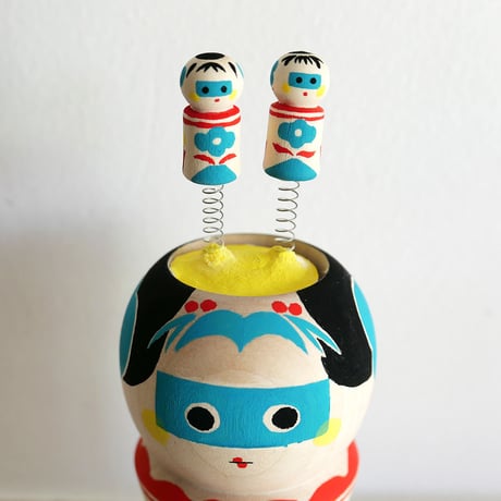 死後くん「びょんびょん」こけし