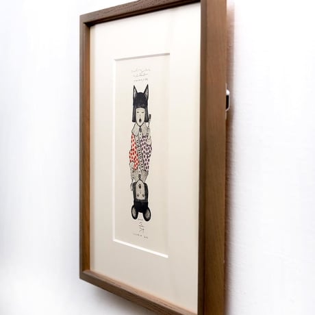 樋口佳絵「nezuneko」＊額装品