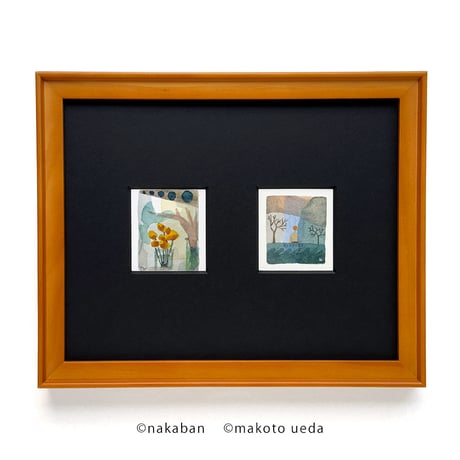 「弱い光」と「さざ波」nakaban / makoto ueda