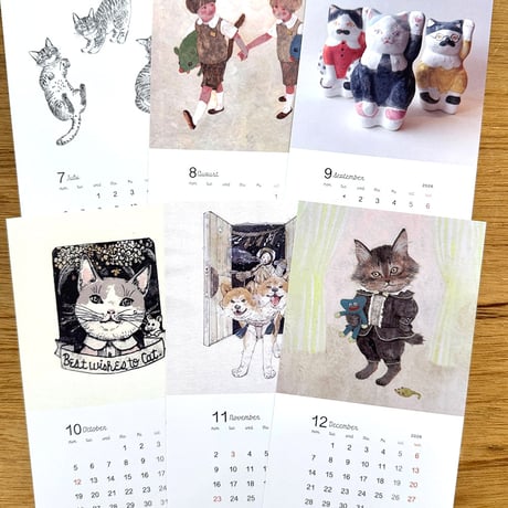 cat&dog&me 2026 カレンダー