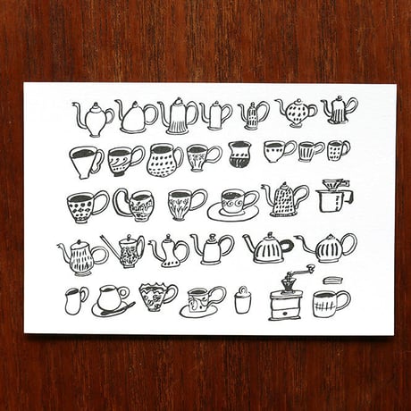 平岡瞳　絵葉書集 III「まち」
