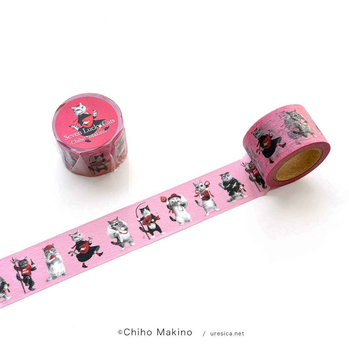 M1244.小王紙和小狐狸 神迹花园 マスキングテープ PET original