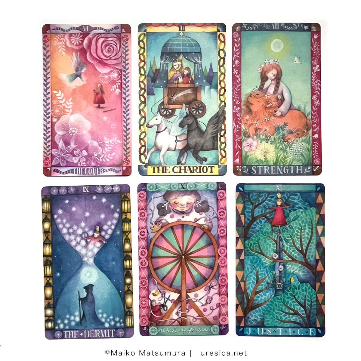 まつむらまいこ タロットカード「愚者の旅」 | URESICA