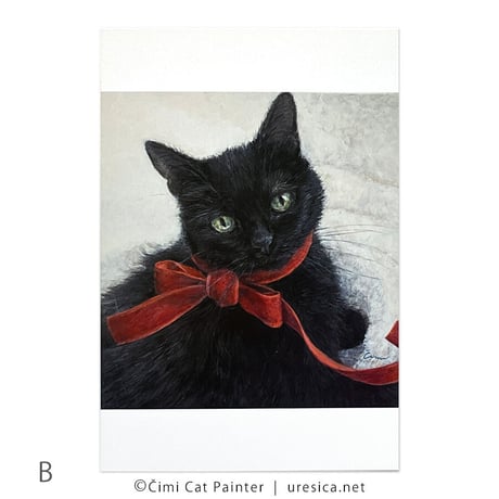 Čimi Cat Painter  ポストカード２