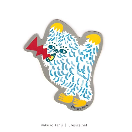 たんじあきこ　型抜きシール