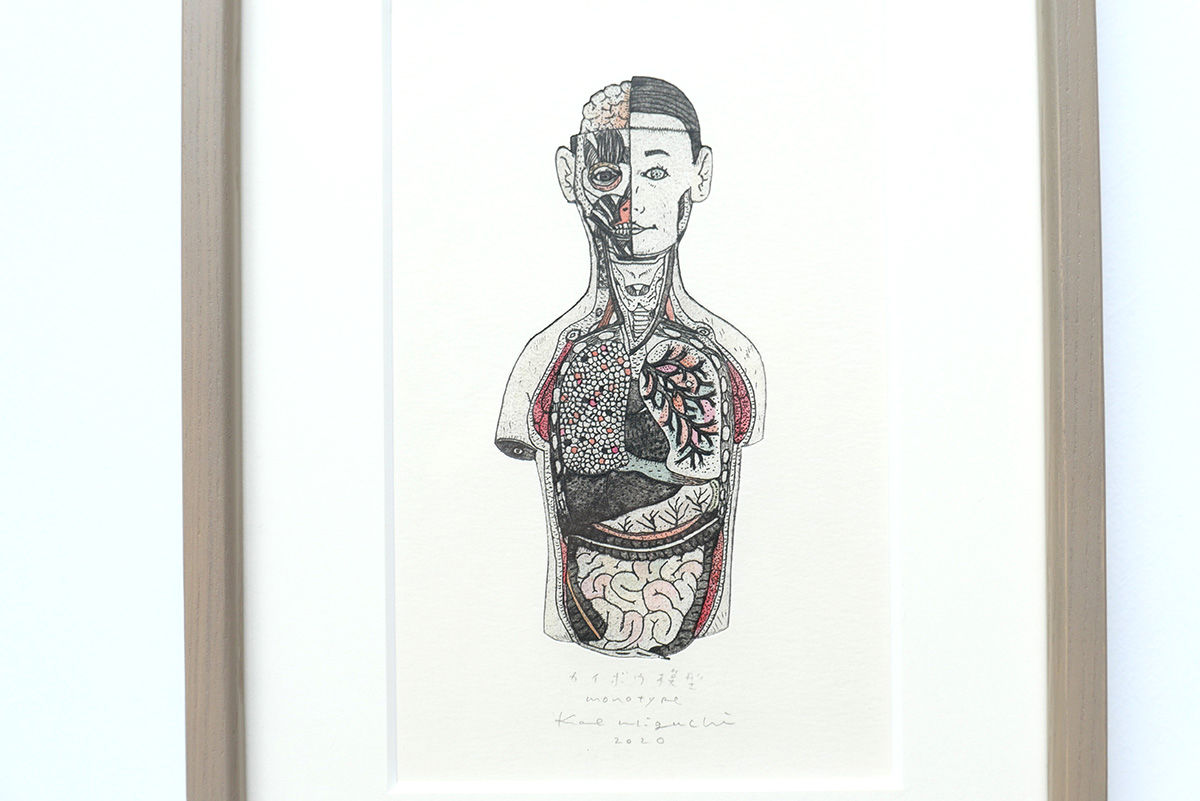 樋口佳絵 版画 シート 樋口佳絵「かがみのなかのわたし」＊シート | URESICA