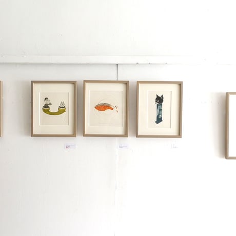 樋口佳絵「カイボウ模型」＊額装品