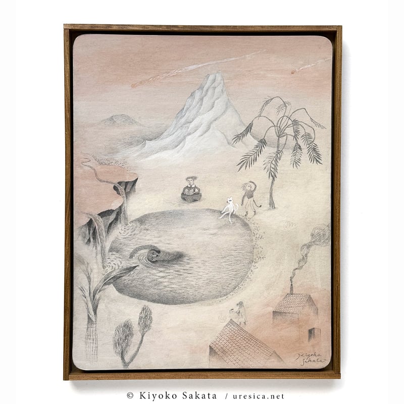 A. Yoshida 水彩画 Out of the Bowl A. Yoshida 水彩画 Out of the Bowl 【公式通販】