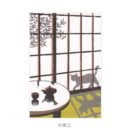 能登半島大震災チャリティ絵葉書5枚組「猫組」