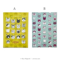 樋口佳絵 cat&dog&me クリアファイル