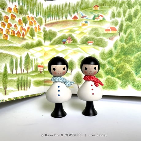 チリとチリリ こけし（CLiCQUES）