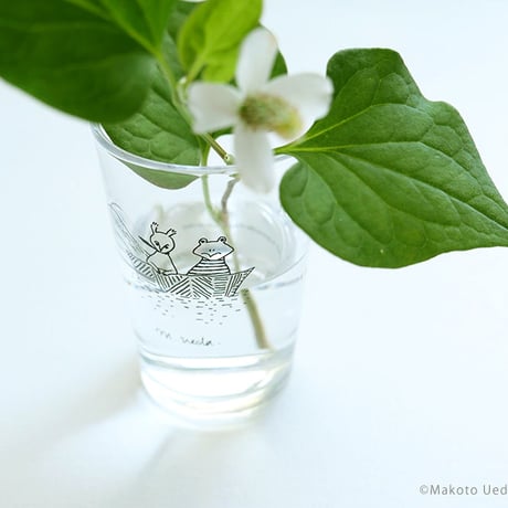 植田真　りすとかえるの旅グラス