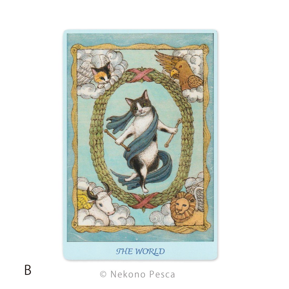 猫野ぺすか「猫タロット」ポストカード | URESICA
