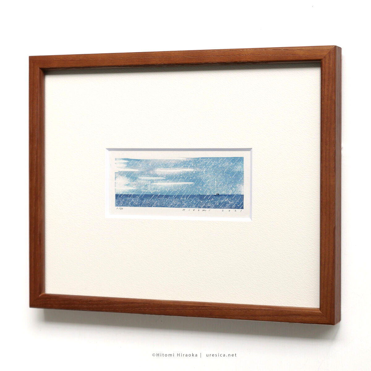 平岡瞳 木版画 08 | URESICA