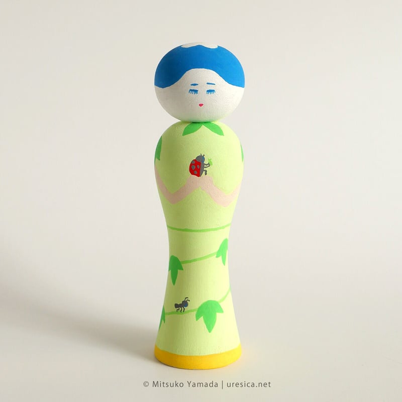 山田美津子「フクロナデシコちゃん」こけし | URESICA