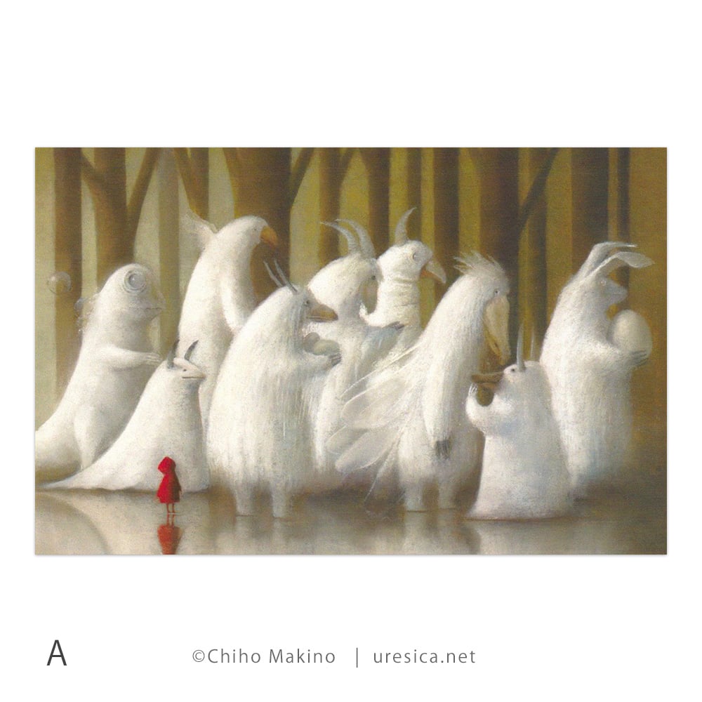 牧野千穂 版画 紙の動物園 2/100 ジクレー 牧野千穂 版画 紙の動物園 2/100 ジクレー