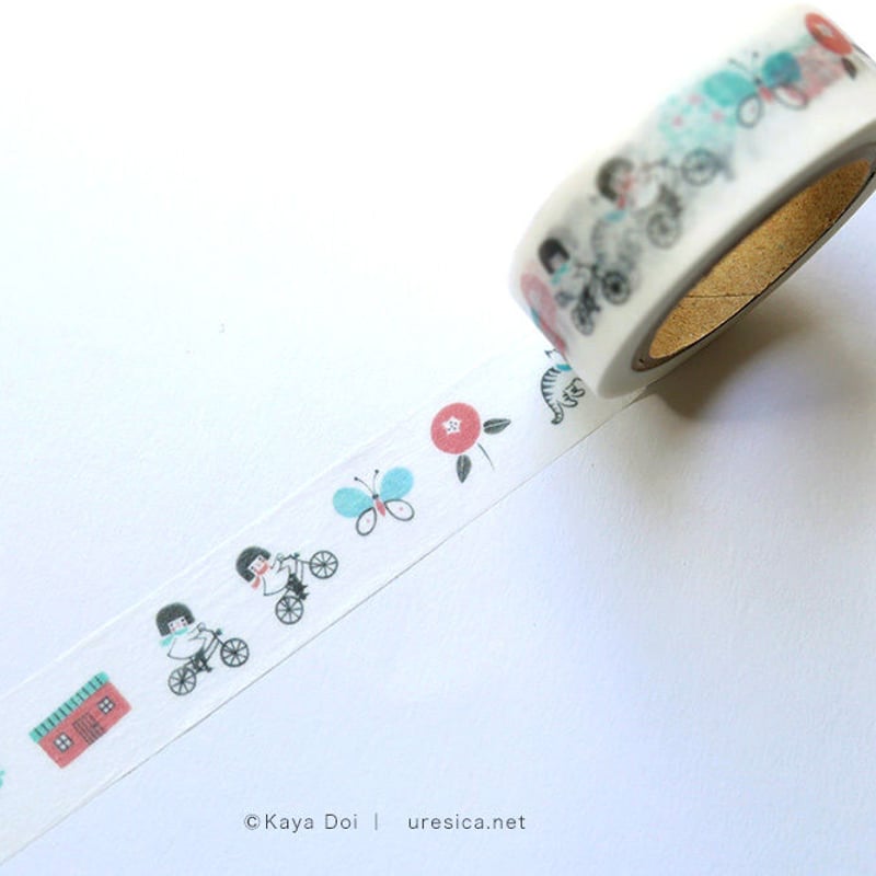 どいかや「チリとチリリ」マスキングテープ | URESICA