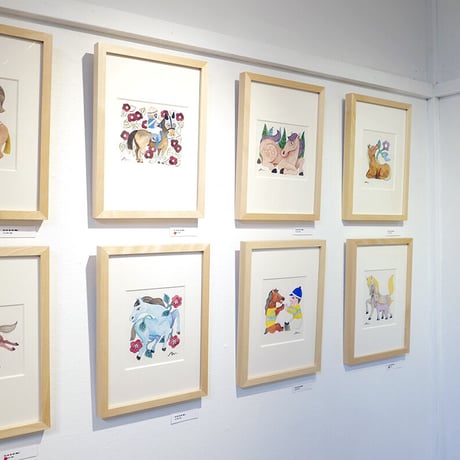水沢そら「馬の景 風の景 挿絵6」