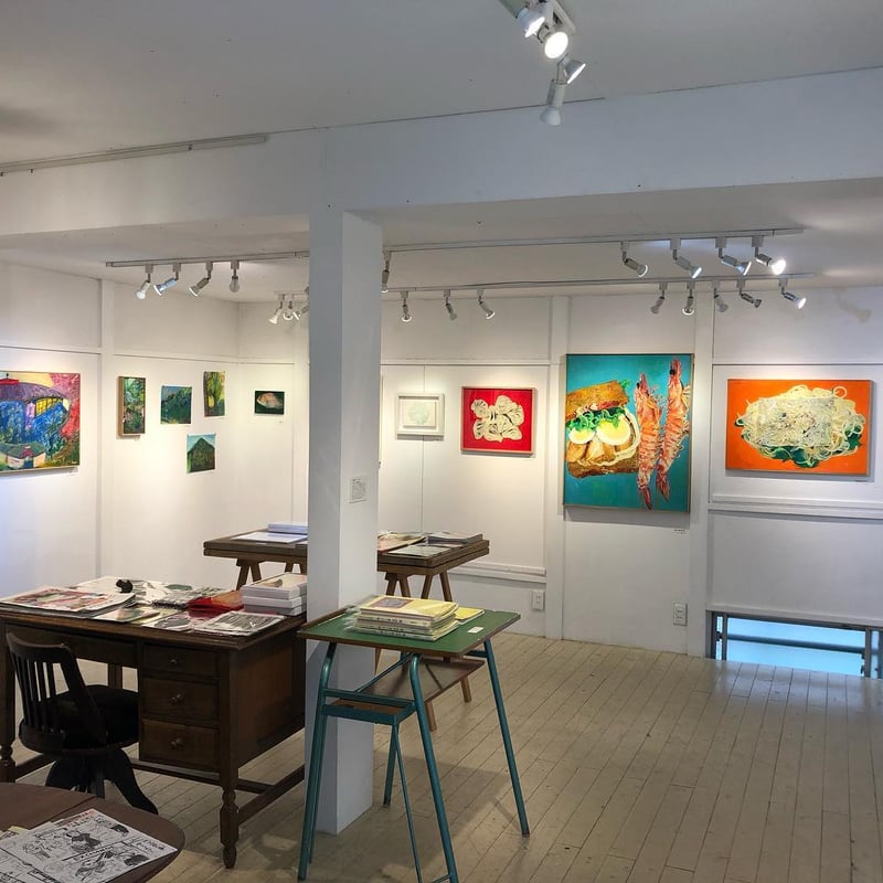 真作　夭折の画家　加藤由衣　[晩餐会] 加藤休ミ「Hey sandwich」 | URESICA