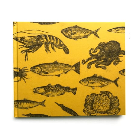 『クレヨンで描いた おいしい魚図鑑』加藤休ミ