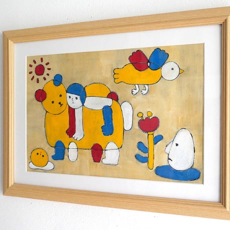 しんよんひ　作品「平和」
