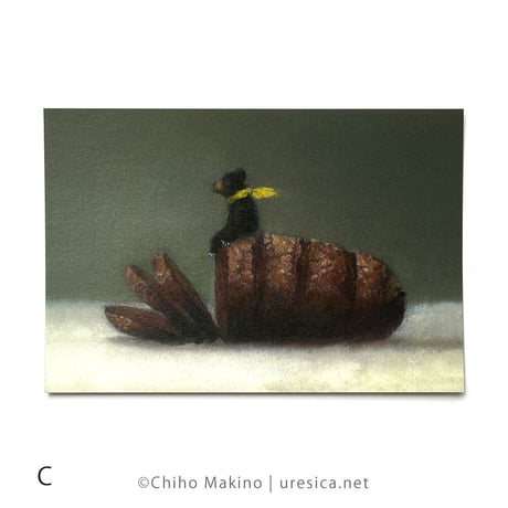 牧野千穂「旅ごはん」ポストカード