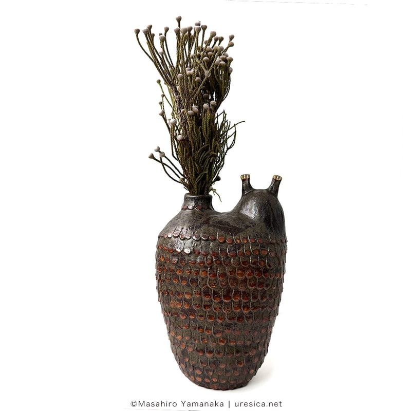 山中正大 フラワーベース（黒猫） | URESICA