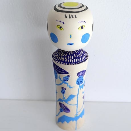竹上妙「今宵よい夜」こけし（大）