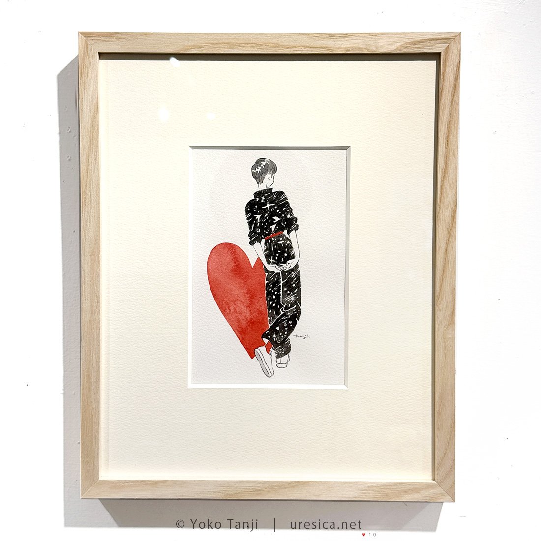 イラスト原画　高貴な香り　「素描」 fit=scale-down,w=1200