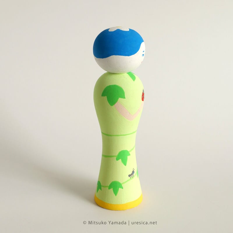 山田美津子「フクロナデシコちゃん」こけし | URESICA