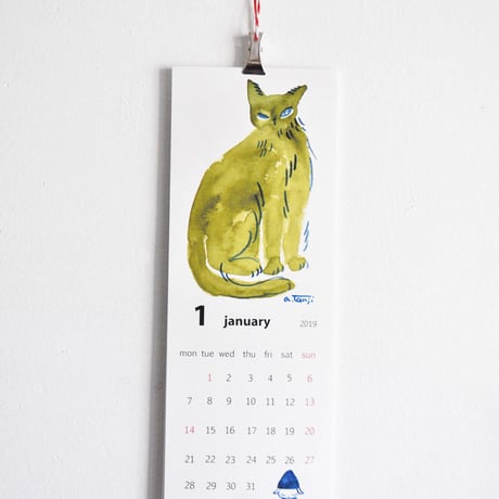 たんじあきこ 2019 カレンダー