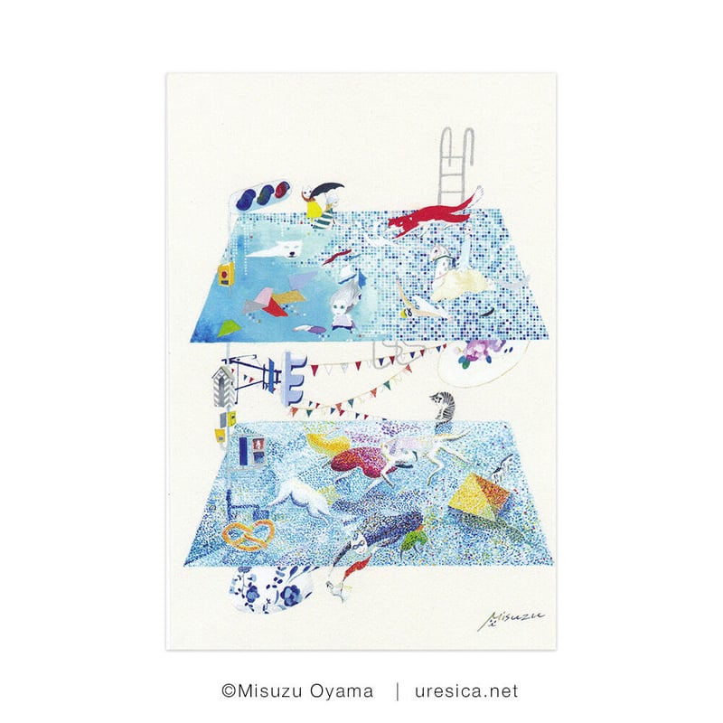 大山美鈴 ポストカードセット | URESICA