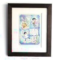 さかたきよこ「Little Summer」銅版画シート | URESICA