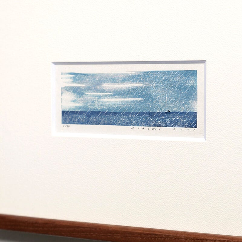 平岡瞳 木版画 08 | URESICA