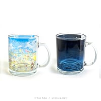 阿部結「なみのいちにち」マグカップ