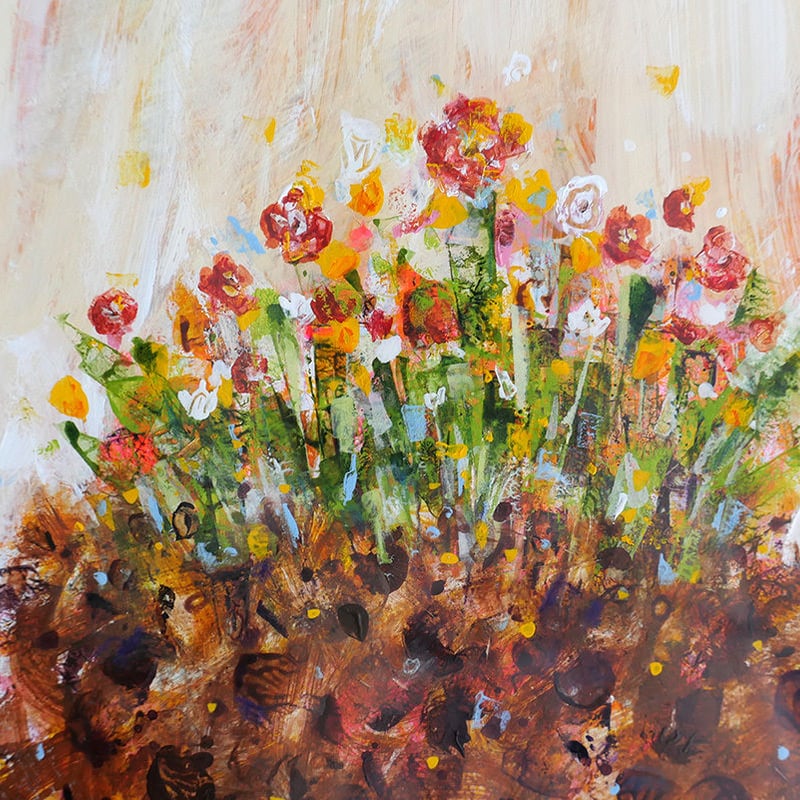 杉山巧 作品「土と花」 | URESICA