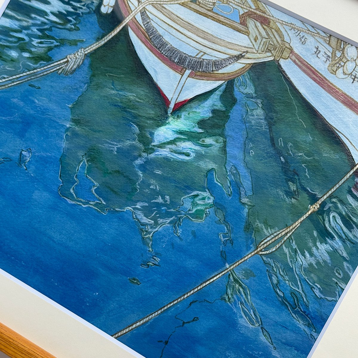 高杉千明「海と漁船」 | URESICA