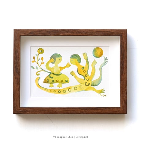しんよんひ 作品「出会い」