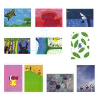 竹上妙　ポストカード