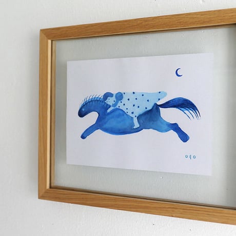 しんよんひ　作品「夜」