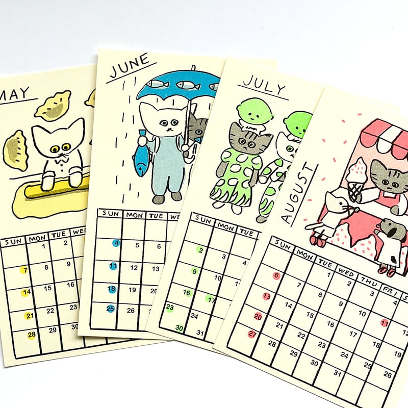 多田玲子 おちゃめでのんきなカレンダー2023 | URESICA